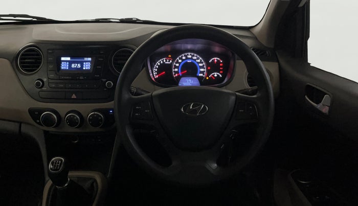 2016 Hyundai Grand i10 SPORTZ 1.2 KAPPA VTVT, Petrol, Manual, 78,016 km, Steering Wheel Close Up