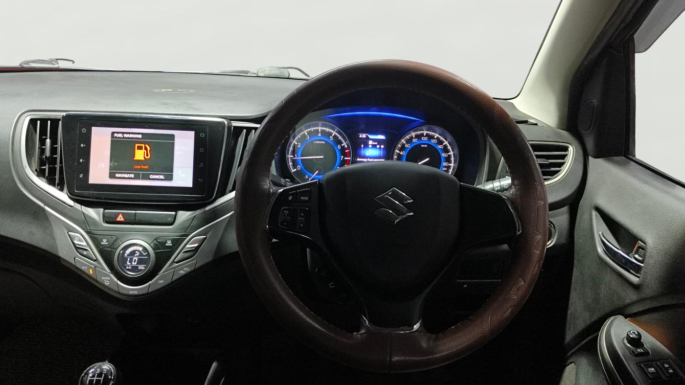 2021 Maruti Baleno ZETA PETROL 1.2, Petrol, Manual, 87,374 km, Steering Wheel Close Up