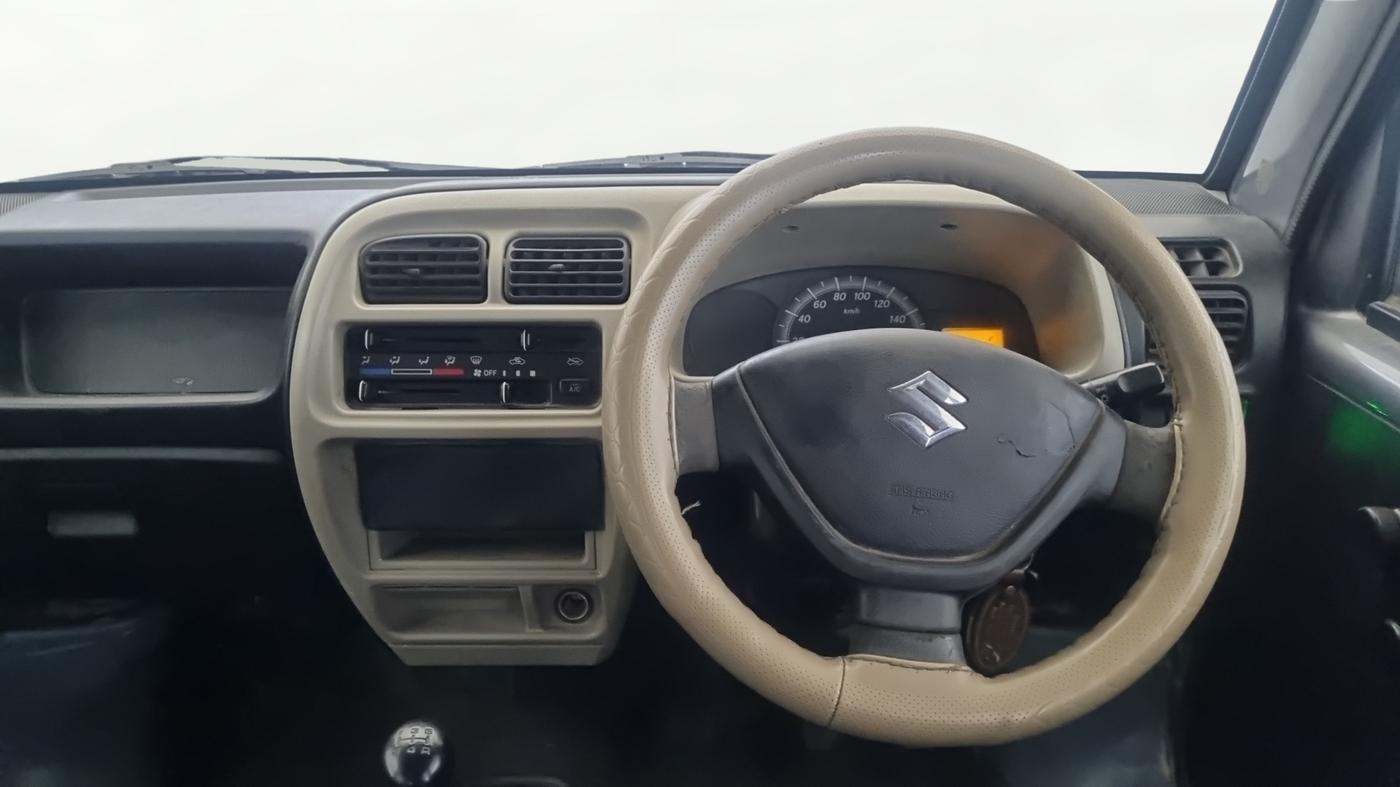 2021 Maruti Eeco 5 STR WITH A/C+HTR CNG, CNG, Manual, 1,20,611 km, Steering Wheel Close Up