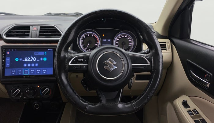 2019 Maruti Dzire VXI AMT, Petrol, Automatic, 53,769 km, Steering Wheel Close Up