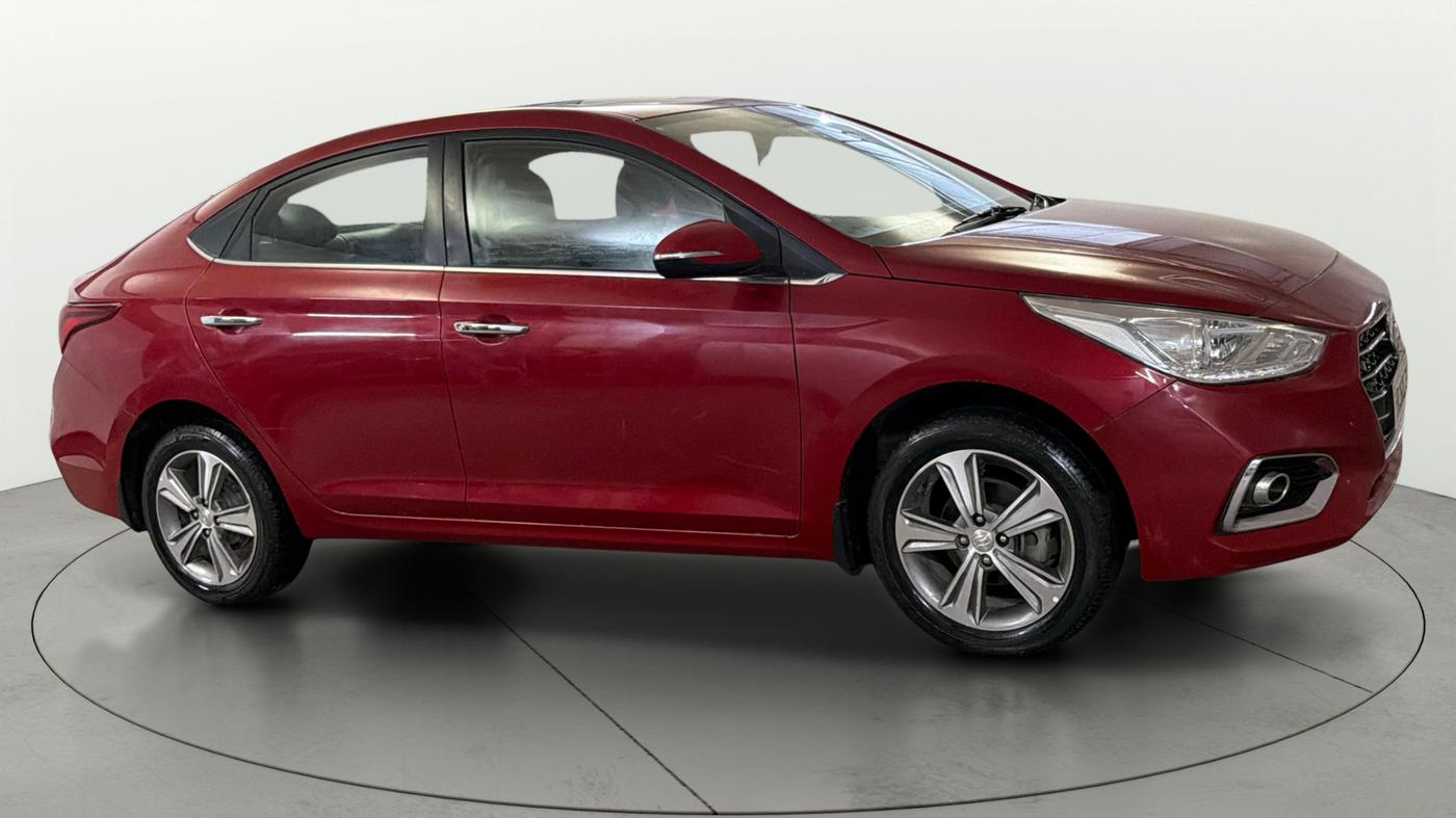 2018 Hyundai Verna 1.6 VTVT SX (O) AT, Petrol, Automatic, 42,399 km, Right Front Diagonal