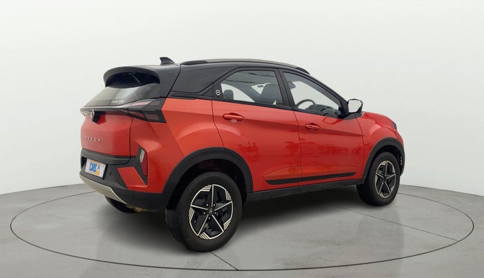 2023 Tata NEXON FEARLESS + S P MT, Petrol, Manual, 21,169 km, Right Back Diagonal