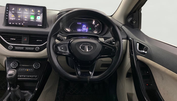2021 Tata NEXON XZ PLUS DIESEL, Diesel, Manual, 87,390 km, Steering Wheel Close Up