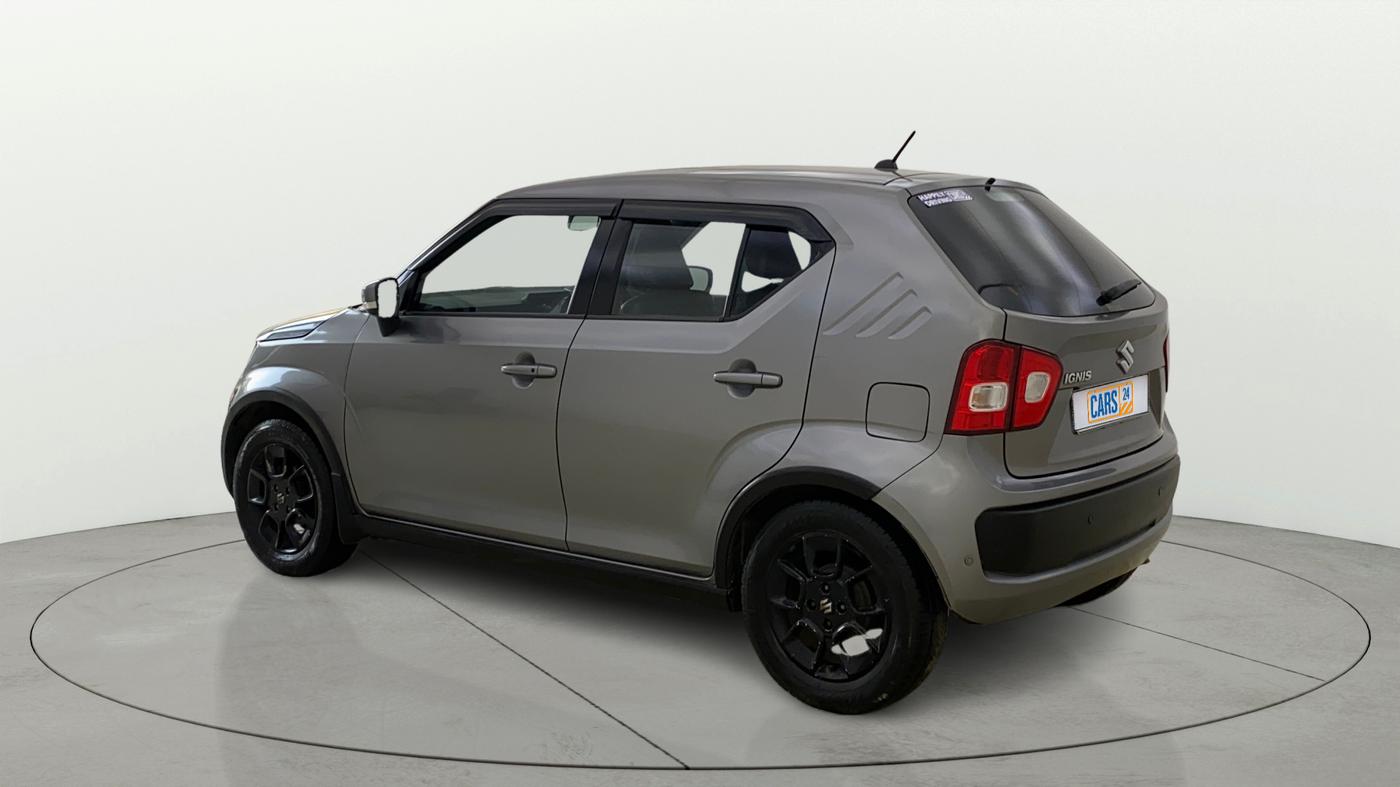 2018 Maruti IGNIS ZETA 1.2 AMT, CNG, Automatic, 73,471 km, Left Back Diagonal