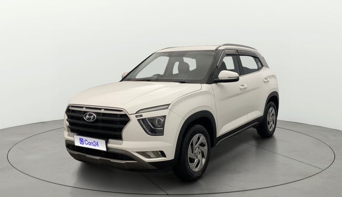 2020 Hyundai Creta E 1.5 DIESEL, Diesel, Manual, 1,01,140 km, Left Front Diagonal