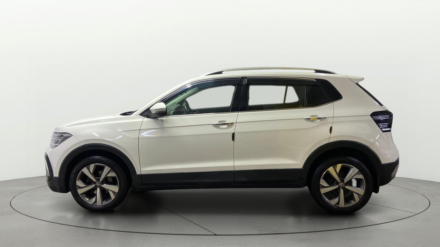 2022 Volkswagen TAIGUN TOPLINE 1.0 TSI AT, Petrol, Automatic, 69,191 km, Left Side