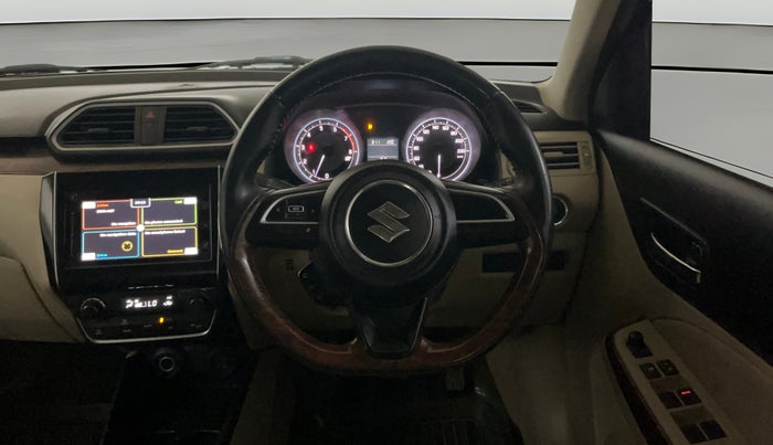 2017 Maruti Dzire ZXI PLUS AMT, Petrol, Automatic, 66,198 km, Steering Wheel Close Up