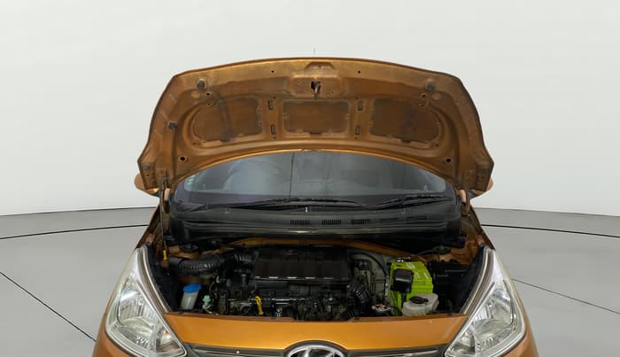 2016 Hyundai Grand i10 ASTA (O) 1.2 KAPPA VTVT, Petrol, Manual, 1,00,955 km, Open Bonet