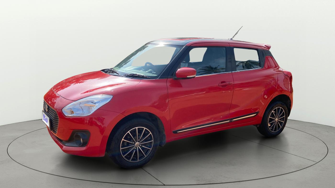 2018 Maruti Swift ZXI AMT, Petrol, Automatic, 1,49,965 km, Left Front Diagonal