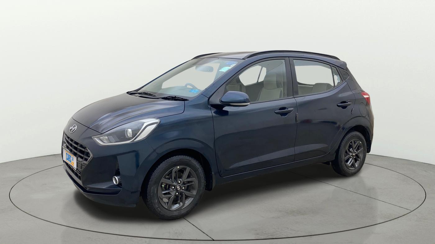 2020 Hyundai GRAND I10 NIOS SPORTZ AMT 1.2 KAPPA VTVT, Petrol, Automatic, 1,01,936 km, Left Front Diagonal