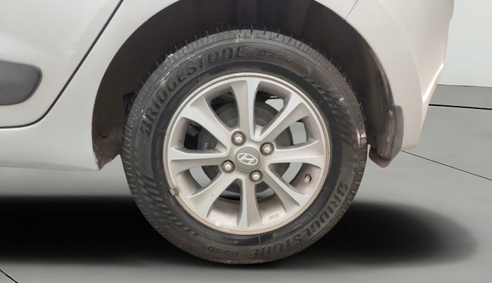 2015 Hyundai Grand i10 ASTA (O) 1.2 KAPPA VTVT, Petrol, Manual, 48,644 km, Left Rear Wheel