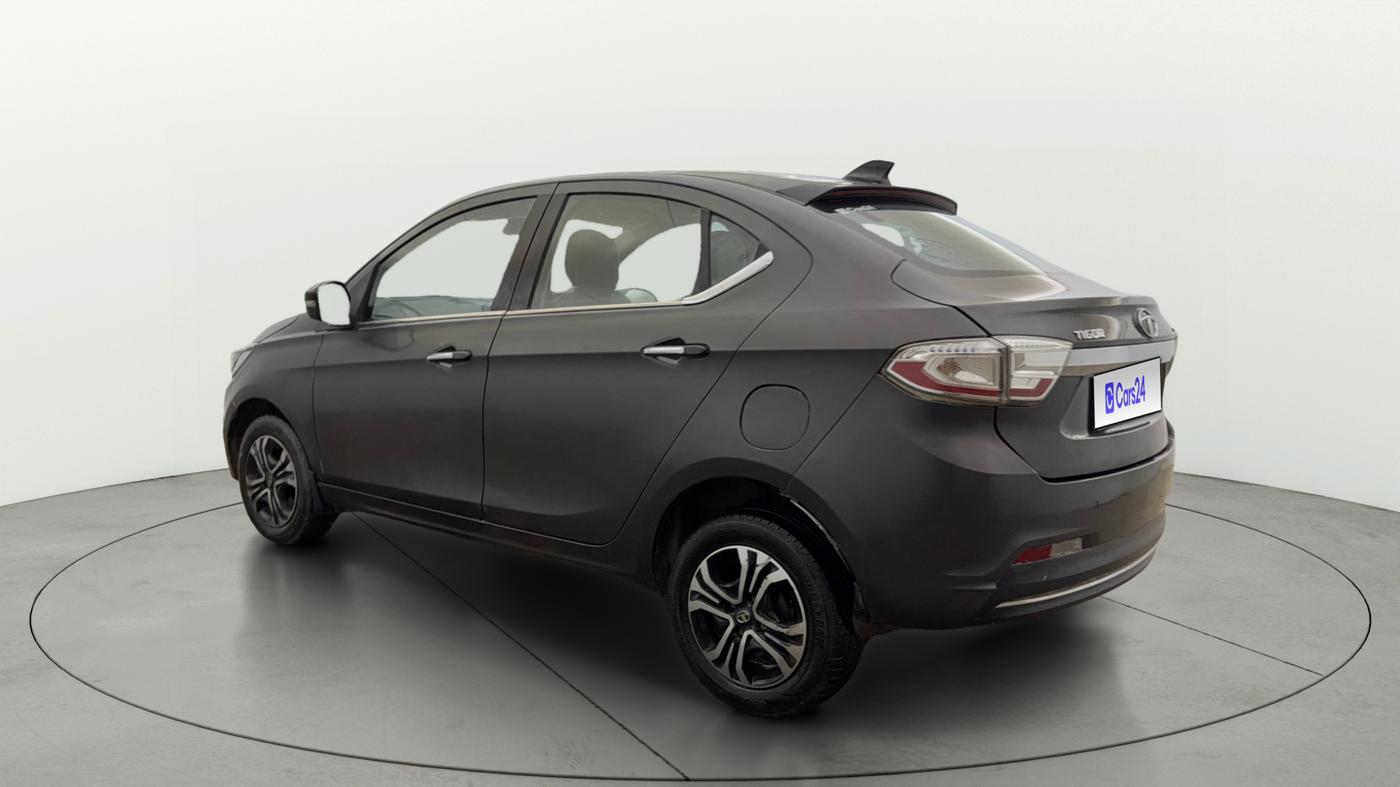 2022 Tata TIGOR XZ PLUS CNG, CNG, Manual, 35,100 km, Left Back Diagonal