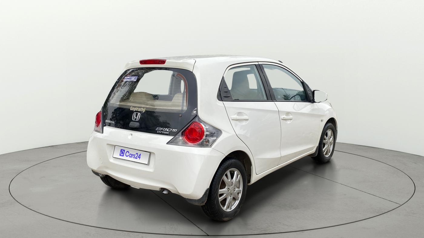 2014 Honda Brio VX AT, Petrol, Automatic, 45,258 km, Right Back Diagonal