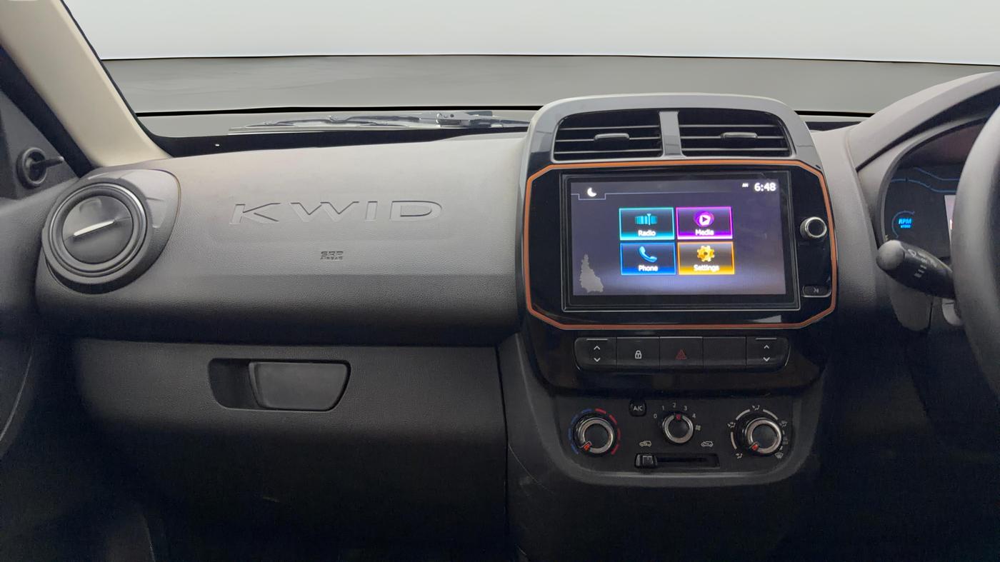 2021 Renault Kwid CLIMBER 1.0 AMT (O), Petrol, Automatic, 53,934 km, Air Conditioner