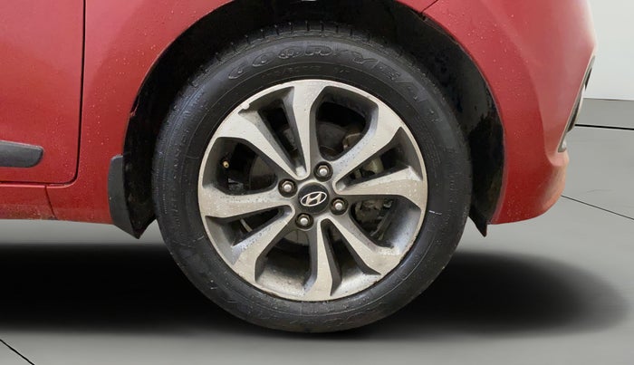 2014 Hyundai Xcent SX 1.2 (O), Petrol, Manual, 60,041 km, Right Front Wheel