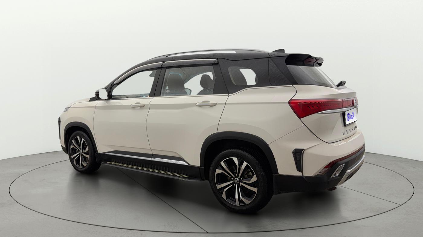 2024 MG HECTOR PLUS SHARP PRO 1.5 PETROL TURBO CVT 6 STR, Petrol, Automatic, 37,281 km, Left Back Diagonal
