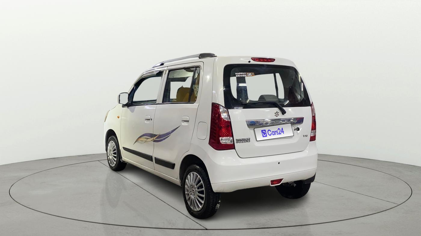 2016 Maruti Wagon R 1.0 VXI AMT, Petrol, Automatic, 80,046 km, Left Back Diagonal