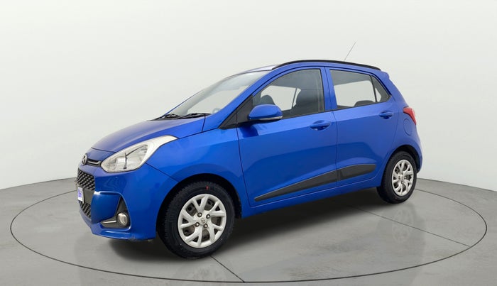 2018 Hyundai Grand i10 SPORTZ 1.2 KAPPA VTVT, Petrol, Manual, 81,960 km, Left Front Diagonal