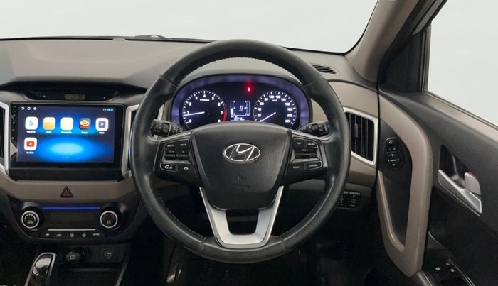 2019 Hyundai Creta SX AT 1.6 PETROL, Petrol, Automatic, 77,868 km, Steering Wheel Close Up