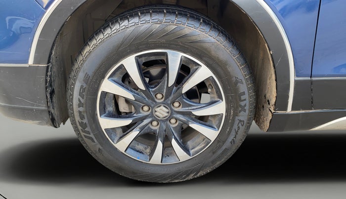 2020 Maruti S Cross ZETA 1.5, Petrol, Manual, 30,516 km, Left Front Wheel