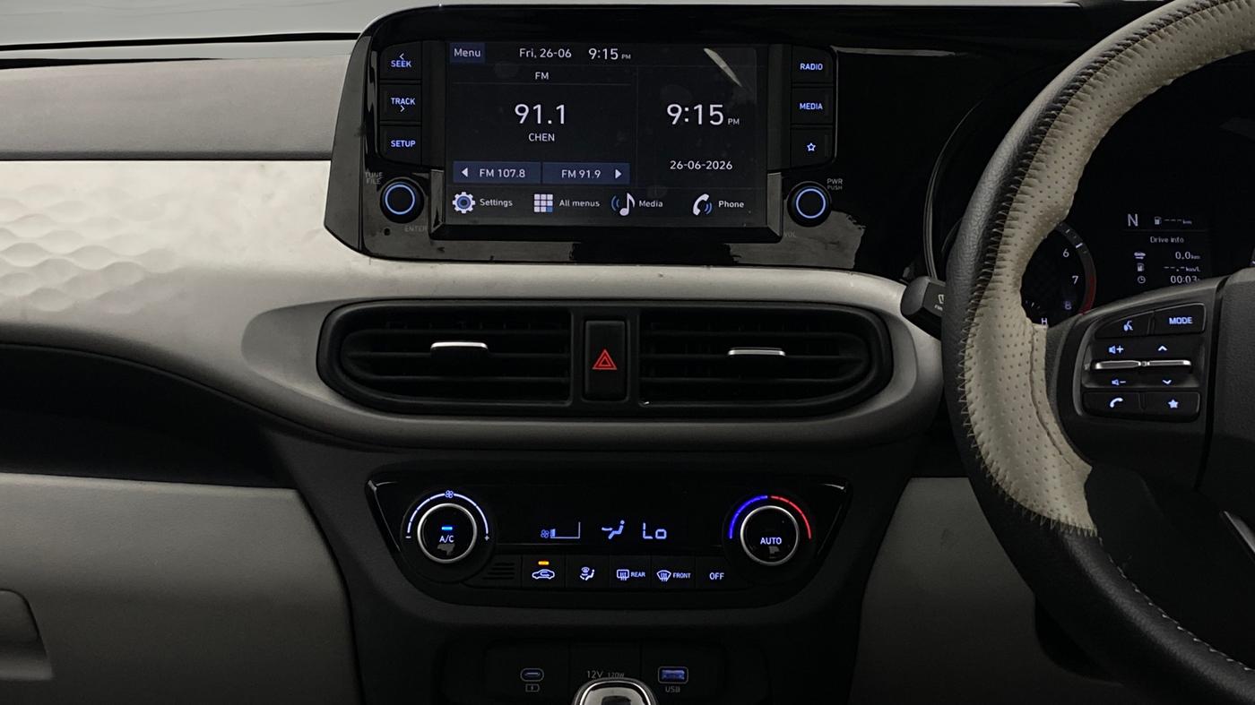 2024 Hyundai GRAND I10 NIOS SPORTZ AMT 1.2 KAPPA VTVT, Petrol, Automatic, 18,052 km, Air Conditioner