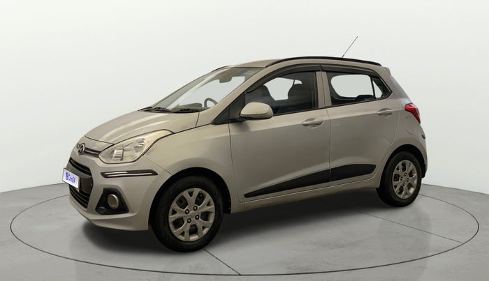 2016 Hyundai Grand i10 SPORTZ 1.2 KAPPA VTVT, Petrol, Manual, 85,558 km, Left Front Diagonal