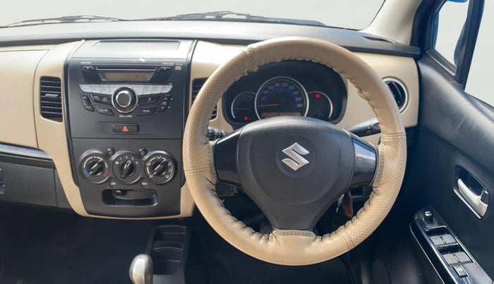 2018 Maruti Wagon R 1.0 VXI AMT, Petrol, Automatic, 10,911 km, Steering Wheel Close Up
