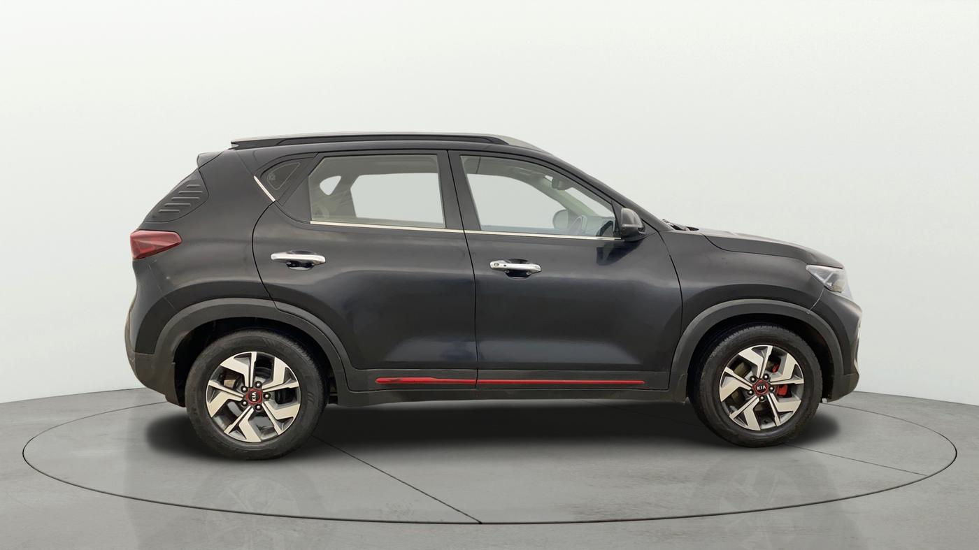 2020 KIA SONET GTX PLUS 1.0 DCT, Petrol, Automatic, 87,545 km, Right Side View