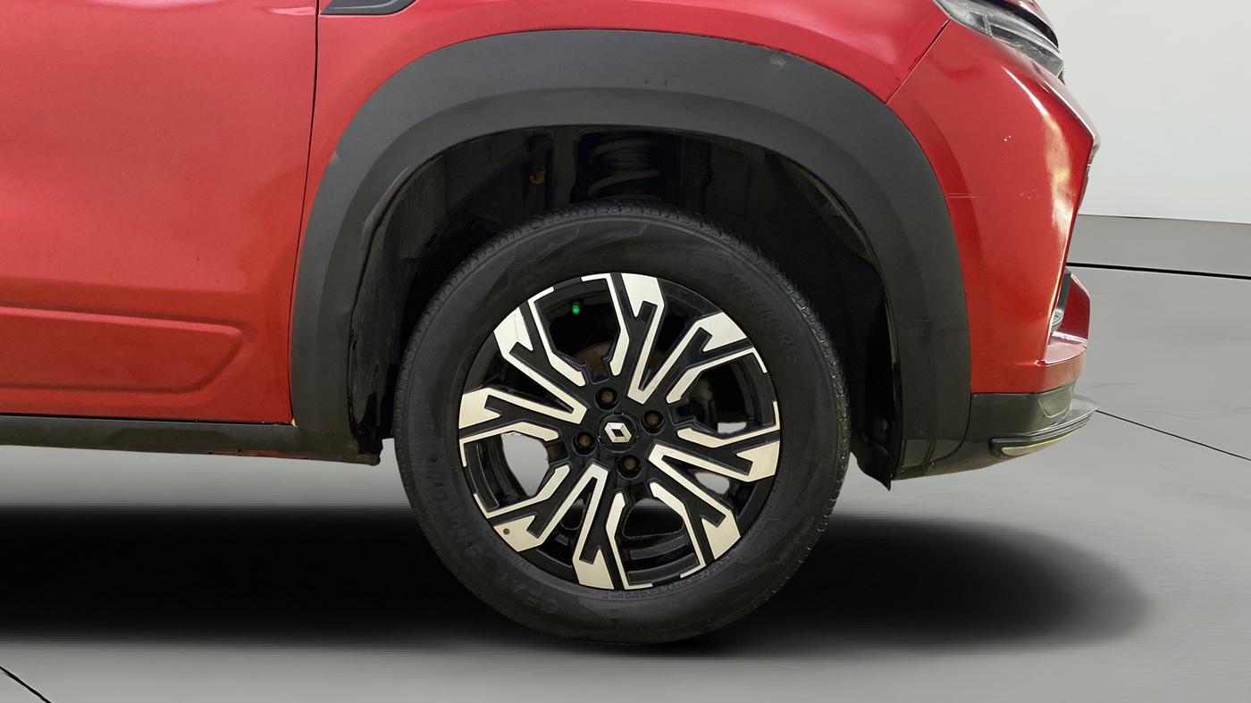 2022 Renault Kiger RXT (O) AMT DUAL TONE, Petrol, Automatic, 44,713 km, Right Front Wheel