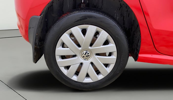 2013 Volkswagen Polo COMFORTLINE 1.2L PETROL, Petrol, Manual, 1,14,886 km, Right Rear Wheel