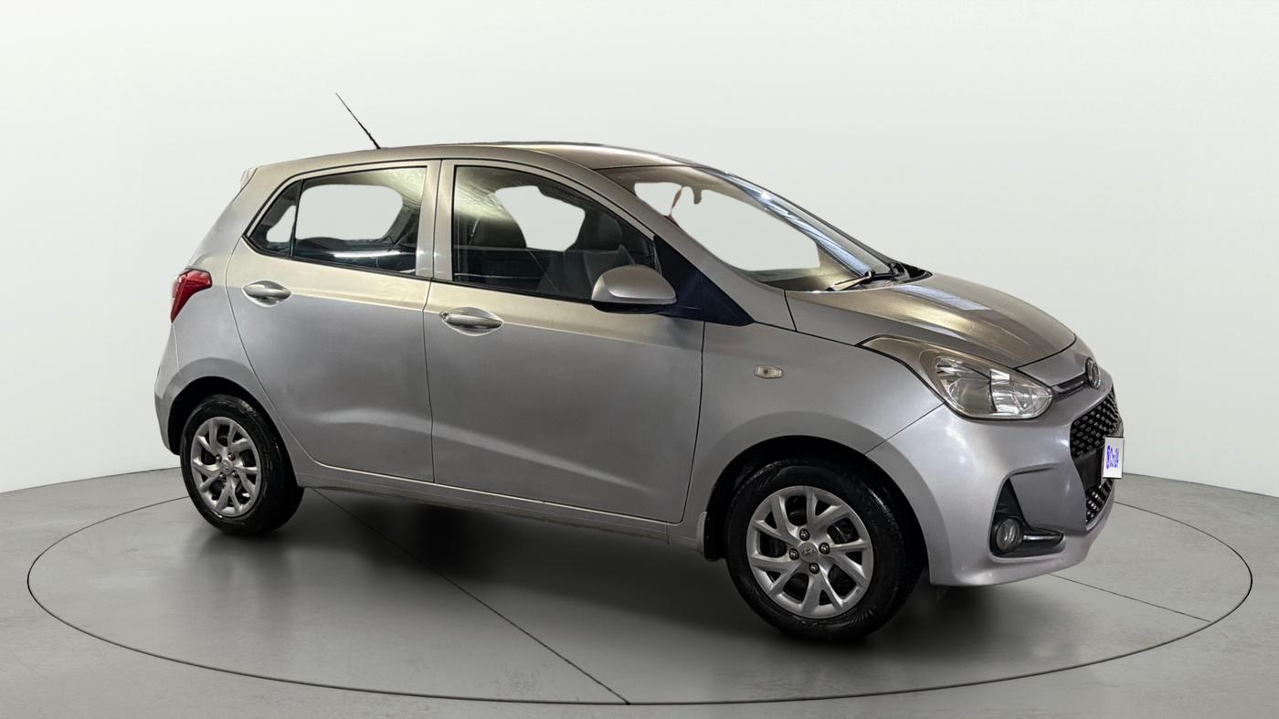 2018 Hyundai Grand i10 SPORTZ 1.2 KAPPA VTVT, Petrol, Manual, 50,689 km, Right Front Diagonal