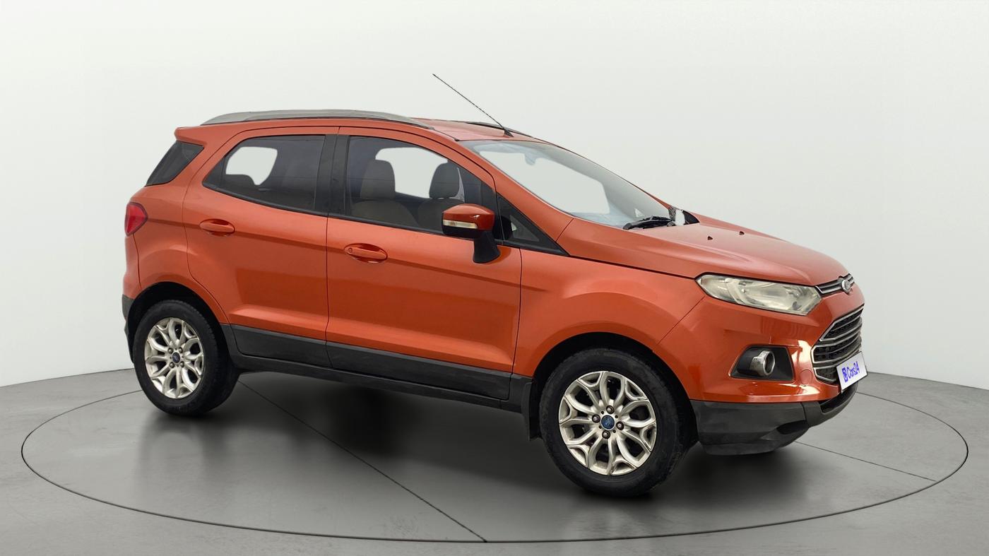 2013 Ford Ecosport TITANIUM 1.5L PETROL AT, Petrol, Automatic, 95,208 km, Right Front Diagonal
