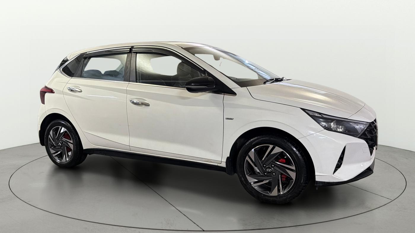 2023 Hyundai NEW I20 ASTA (O) 1.2 IVT, Petrol, Automatic, 56,123 km, Right Front Diagonal