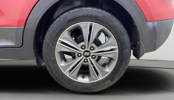 2018 Hyundai Creta SX PLUS AT 1.6 PETROL, Petrol, Automatic, 88,156 km, Left Rear Wheel