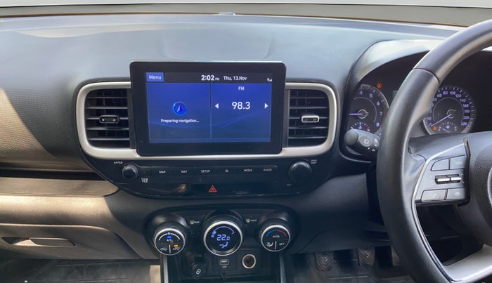 2021 Hyundai VENUE SX 1.0 (O) TURBO, Petrol, Manual, 61,353 km, Air Conditioner