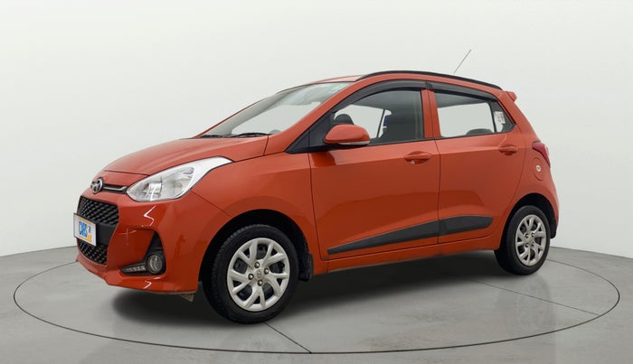 2019 Hyundai Grand i10 SPORTZ 1.2 KAPPA VTVT, Petrol, Manual, 15,126 km, Left Front Diagonal
