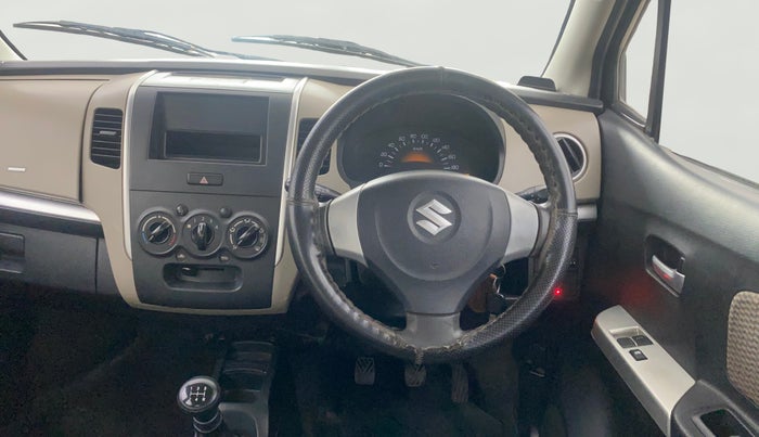 2013 Maruti Wagon R 1.0 LXI CNG, CNG, Manual, 60,983 km, Steering Wheel Close Up