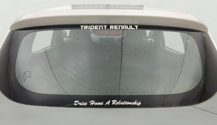 2018 Renault Kwid RXL 1.0, Petrol, Manual, 21,483 km, Rear Windshield