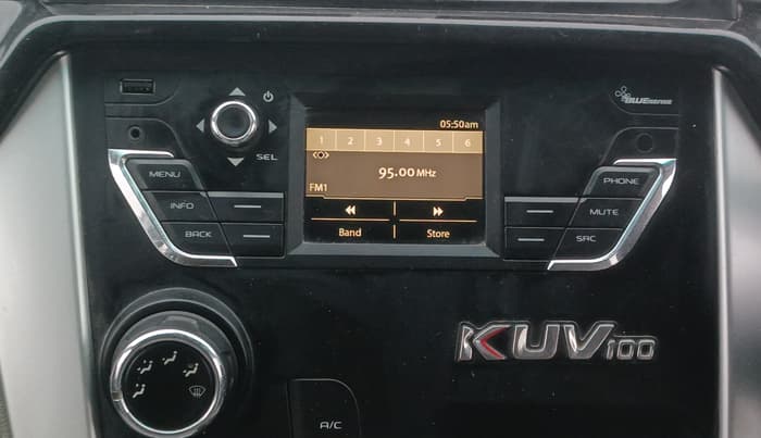 2016 Mahindra Kuv100 K6 PLUS 6 STR, Petrol, Manual, 82,743 km, Air Conditioner