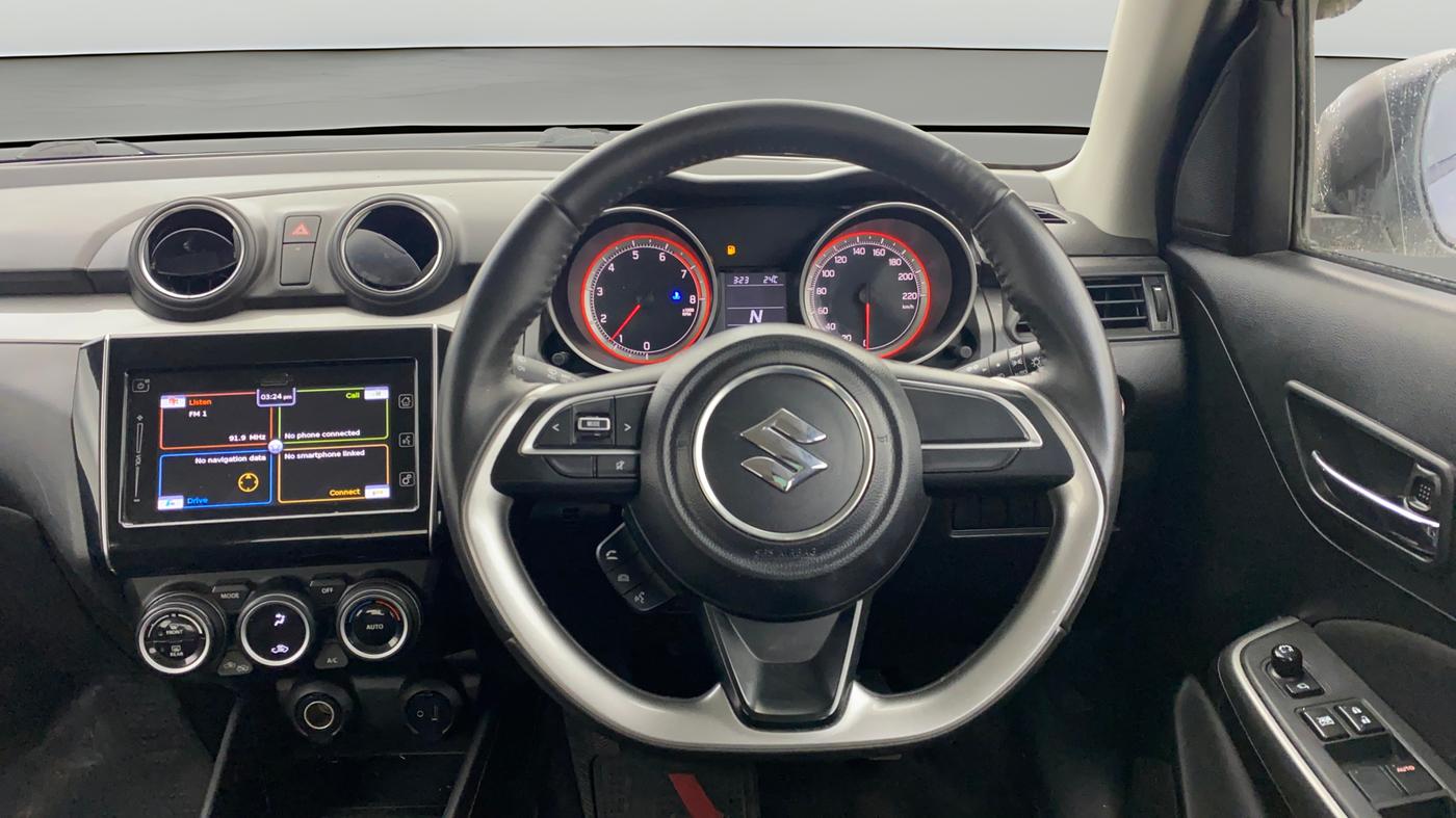 2020 Maruti Swift ZXI PLUS AMT, Petrol, Automatic, 65,320 km, Steering Wheel Close Up