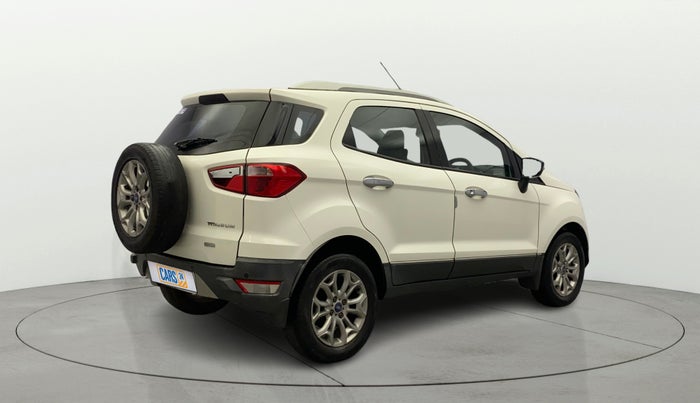 2014 Ford Ecosport TITANIUM 1.0L ECOBOOST, Petrol, Manual, 1,06,625 km, Right Back Diagonal