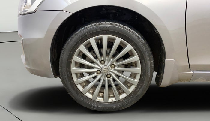 2017 Maruti Ciaz ZXI+, Petrol, Manual, 40,334 km, Left Front Wheel