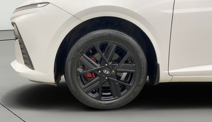 2023 Hyundai Verna SX (O) 1.5 TURBO PETROL MT, Petrol, Manual, 13,457 km, Left Front Wheel