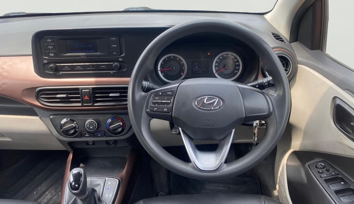 2020 Hyundai AURA S 1.2 AMT, CNG, Automatic, 1,07,451 km, Steering Wheel Close Up