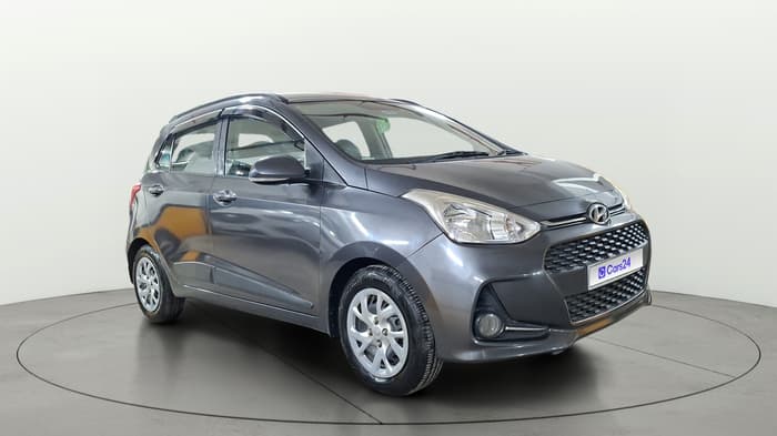 2018 Hyundai Grand i10 SPORTZ 1.2 KAPPA VTVT, Petrol, Manual, 99,831 km, Right Front Diagonal