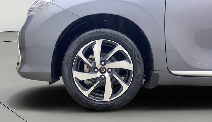 2022 Toyota Glanza V AMT, Petrol, Automatic, 35,951 km, Left Front Wheel