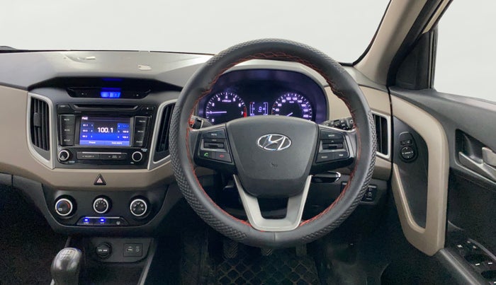 2015 Hyundai Creta S 1.6 PETROL, Petrol, Manual, 90,066 km, Steering Wheel Close Up