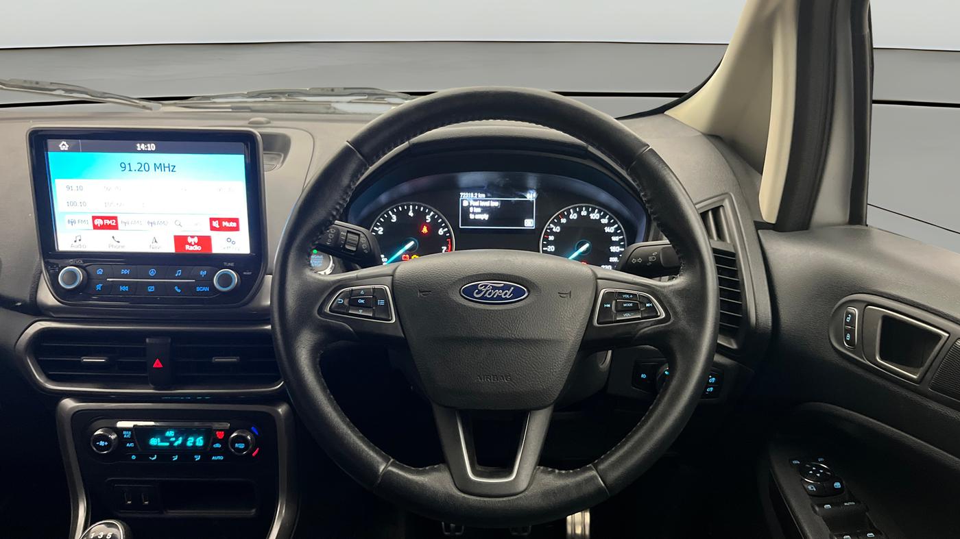 2019 Ford Ecosport TITANIUM 1.5L PETROL, Petrol, Manual, 72,275 km, Steering Wheel Close Up