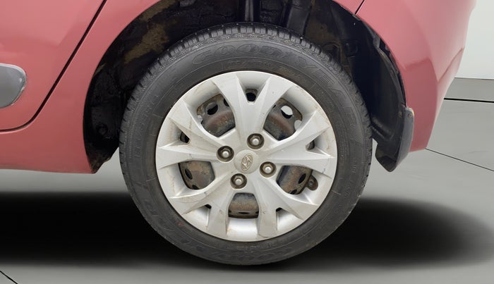 2015 Hyundai Grand i10 SPORTZ 1.2 KAPPA VTVT, Petrol, Manual, 78,560 km, Left Rear Wheel