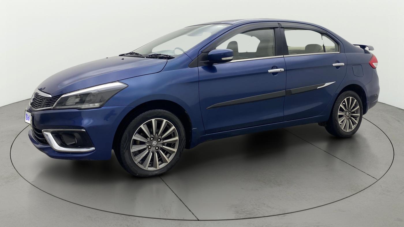 2021 Maruti Ciaz ALPHA  AT 1.5 SHVS PETROL, Petrol, Automatic, 62,799 km, Left Front Diagonal